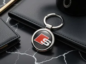 Personalised Keyring Custom Logo Premium
